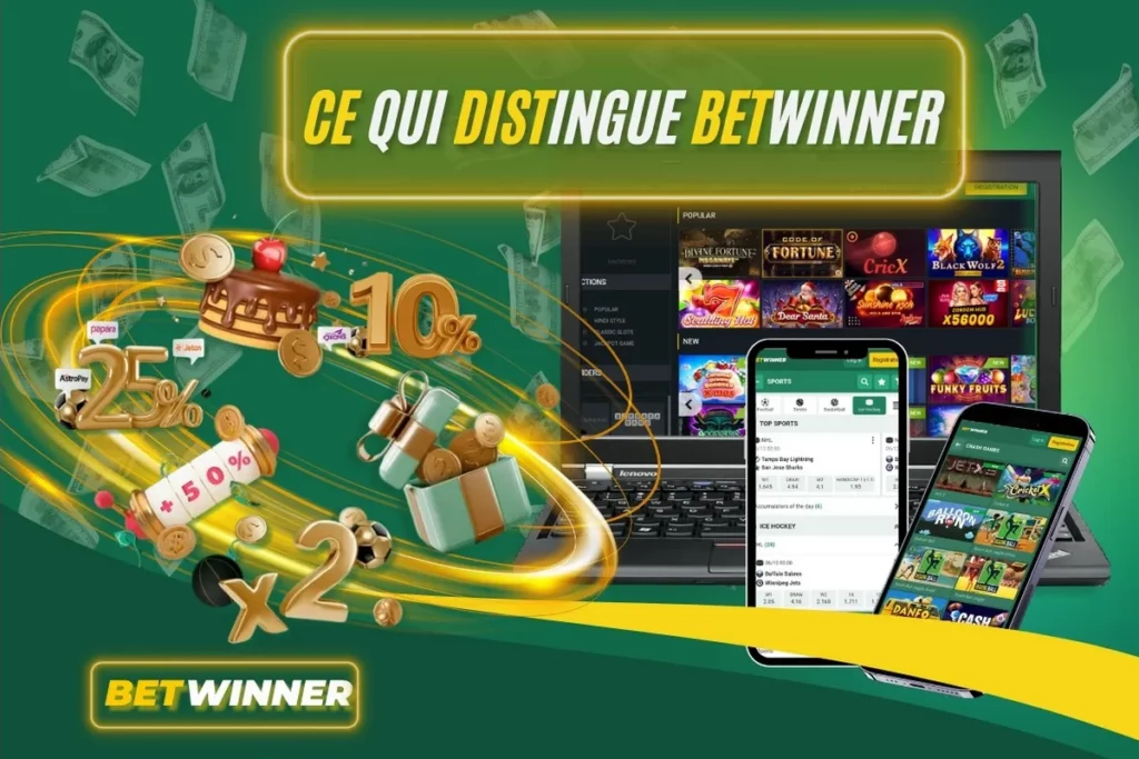 Ce qui distingue Betwinner