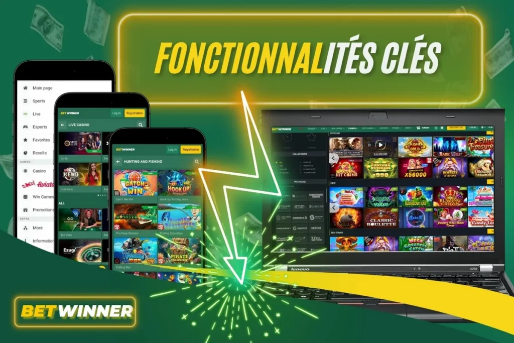 Fonctionnalités Clés de Betwinner