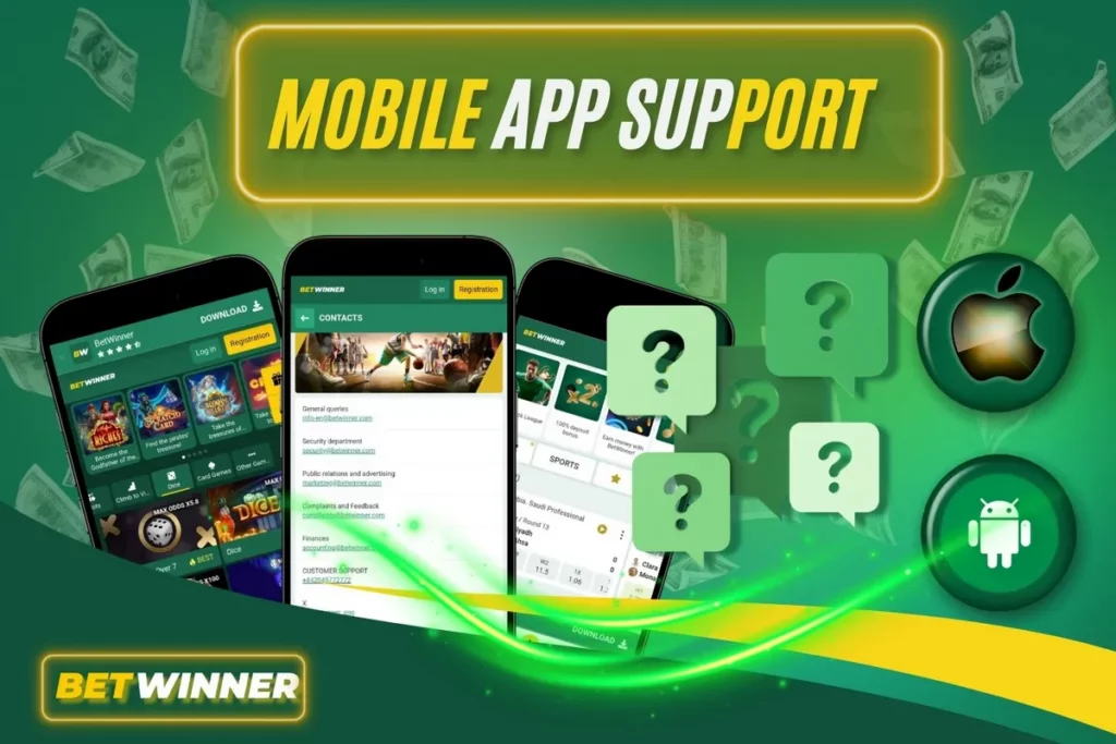 Betwinner Mobile App Support